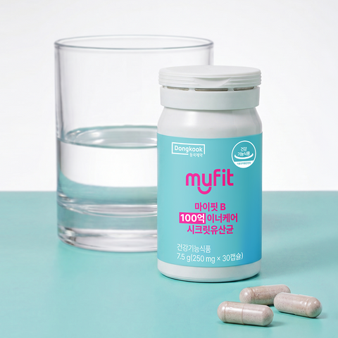 DongKook Pharmaceutical MyFit B Secret Probiotics for Women 10 Billion CFU 30 Capsules x 6
