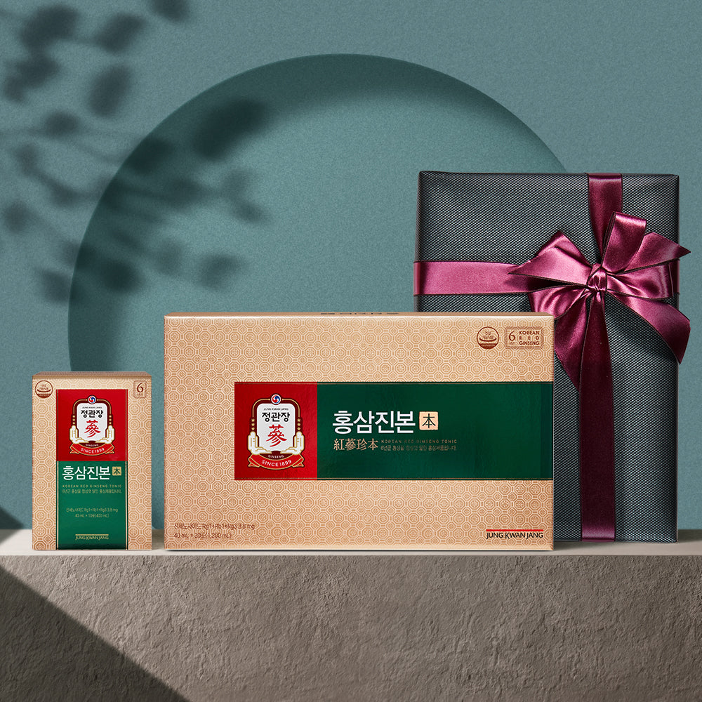 JungKwanJang Red Ginseng Jinbon 40ml x 30 Sachets (Ribbon Pack)