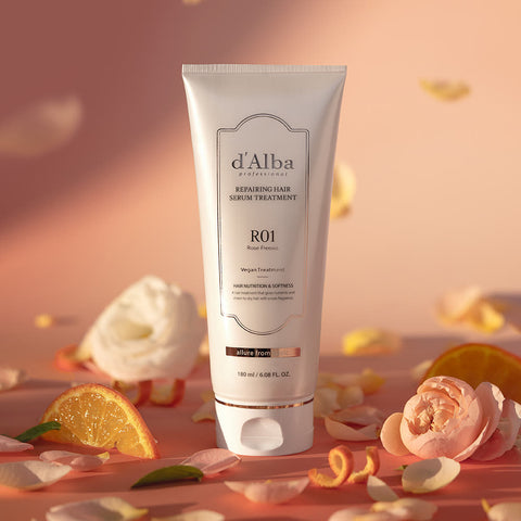 d'Alba Repairing Hair Serum Treatment 180ml