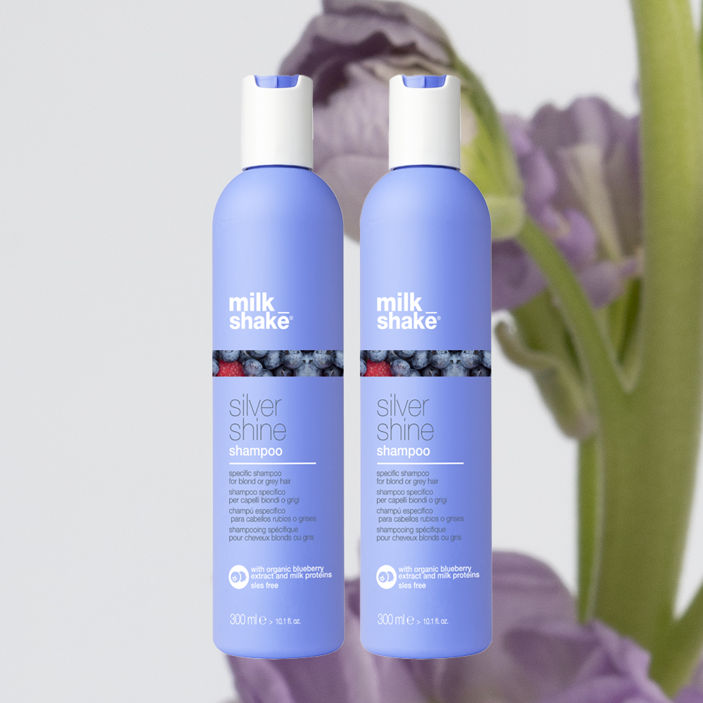 Milk Shake Silver Shine Toning Shampoo Blueberry 300 ml