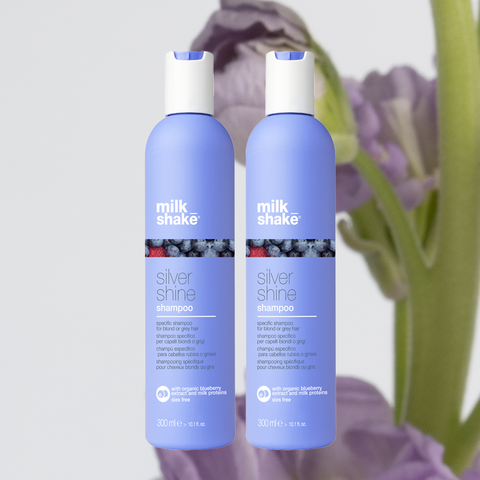 Milk Shake Silver Shine Toning Shampoo Blueberry 300 ml