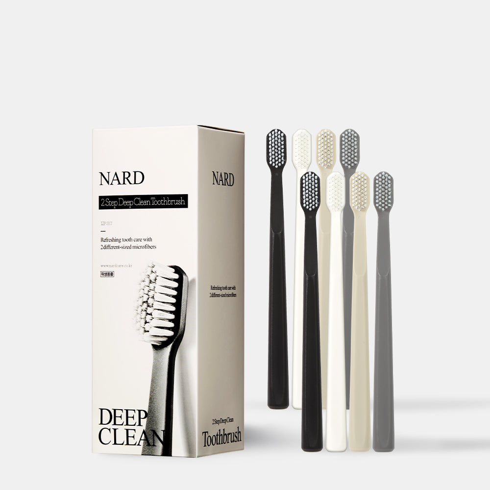 Nard 2-Step Ultra-Fine Deep Clean Toothbrush (12 pack)