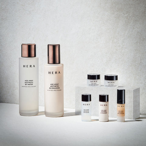 HERA Age Away Aesthetic 2P Set (Water 150ml + Emulsion 120ml)