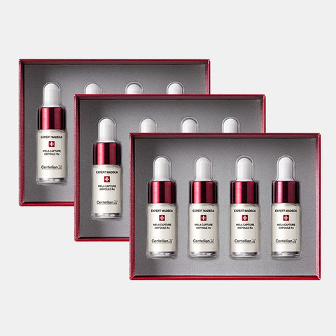 Centellian24 Expert Madeca Mela Capture Ampoule Rx 7ml (4pcs) x 3 Pack