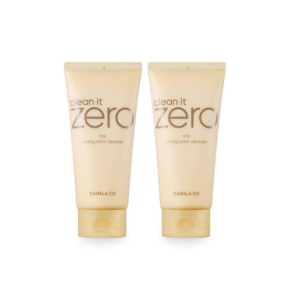 Banila Co Clean It Zero Rice Toning Pack Cleanser 180g (2 Pack)