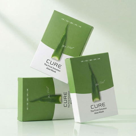 Kim Jeong Moon Aloe The First Solution Aloe Mask Pack, 10 Sheets (3 Pack)