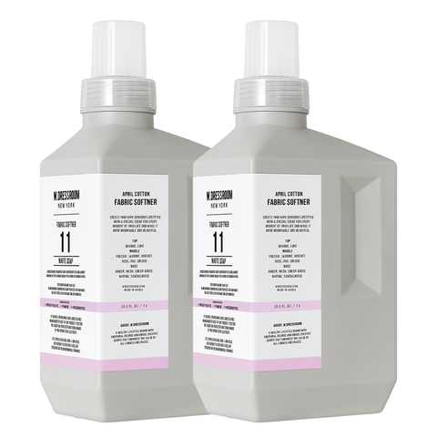 W.Dressroom Concentrated Fabric Softener No.11 White Soap 1L (2 Pack)