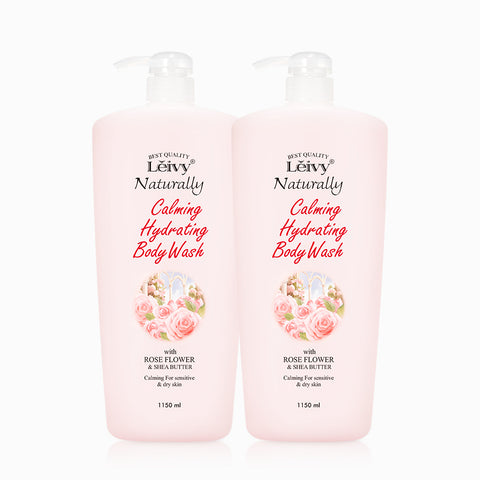 Leivy Body Wash London Rose 1.15L (2 Pack)