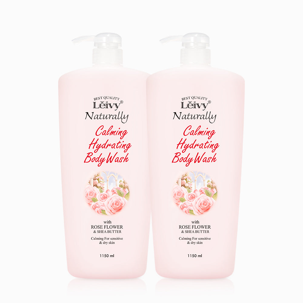 Leivy Body Wash London Rose 1.15L (2 Pack)