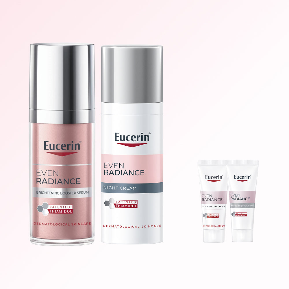 Eucerin Even Radiance Thiamidol Booster Serum 30ml + Thiamidol Night Cream 50ml 2-Piece Set