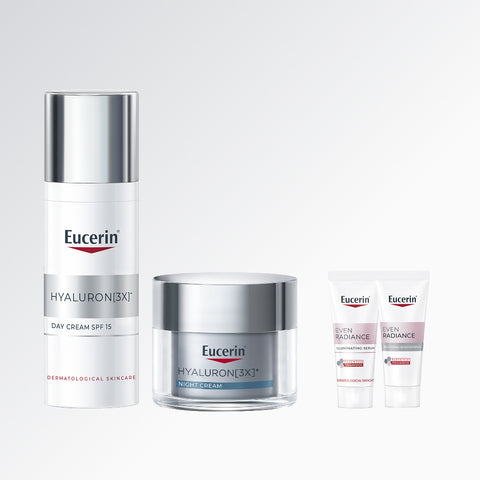 Eucerin Hyaluron 3X Day Cream + Night Cream 2-Piece Set (50 ml + 50 ml)