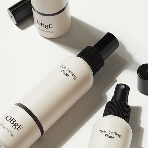 OBGE Multi Texture Curl Cream + Style Setting Fixer 2-piece Set