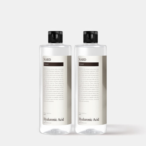 Nard Low-Molecular Hyaluronic Acid Toner 500ml (2 Pack)