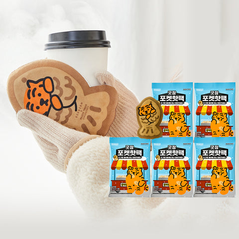 DongKook GoodSleep Pocket Hot Pack 10-pack x 5 Boxes (50 pcs)
