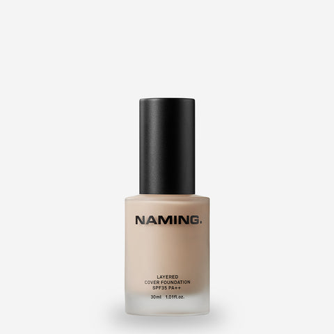 NAMING. Layered Cover Foundation 30ml
