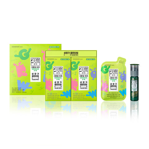 JungKwanJang Cheonnok Growing Kids U10 40ml 14 sachets + Cheonnok Tone Booster 1 Bottle