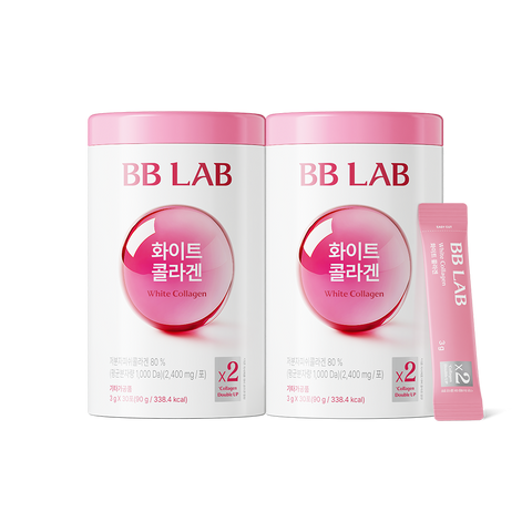 Nutrione BB Lab White Collagen Low-Molecular Fish Peptide Powder 30 Sachets x 2