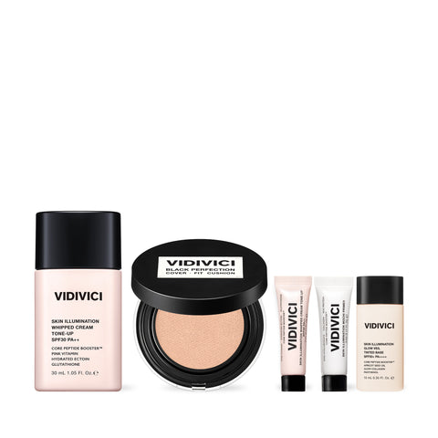 VIDIVICI Black Perfection Cover Fit Cushion (Full-Size) + Base Duo Set