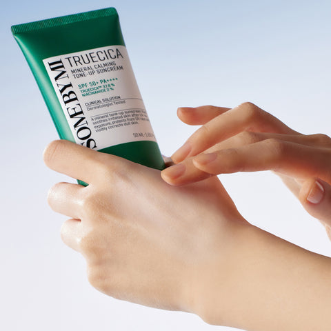 Some By Mi Truecica Mineral Calming Tone-Up Sun Cream [50ml]