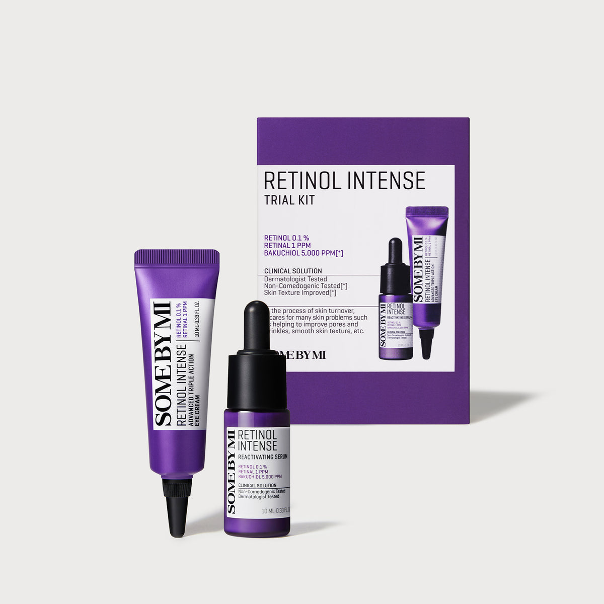 Some By Mi Retinol Intense Trial Kit 2pc [Serum 10ml + Eye Cream 10ml]
