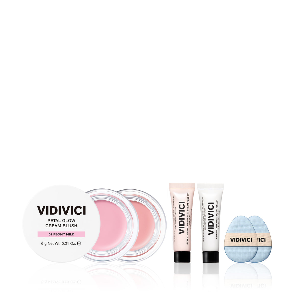 VIDIVICI Petal Glow Cream Blush Duo Set (6g x 2)