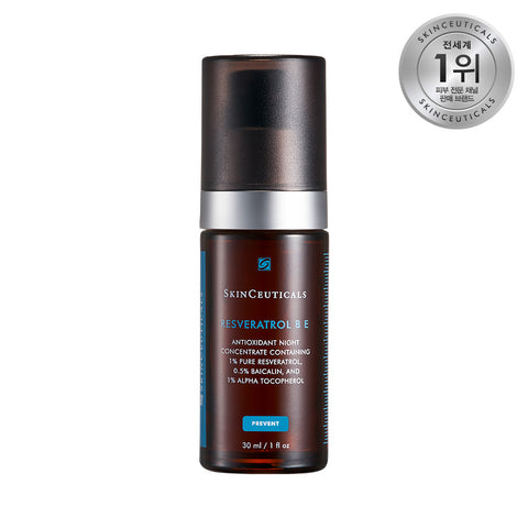 SkinCeuticals Resveratrol B E 30 ml Night Radiance Essence (+ Antioxidant 3-piece Gift)