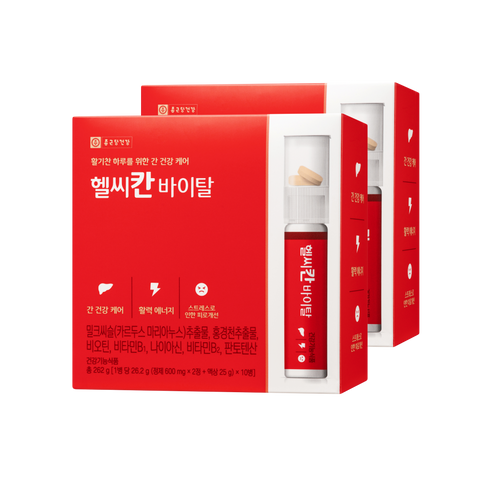 Chongkundang Health Healthycan Vital 2-Pack (26.2g x 10 capsules)