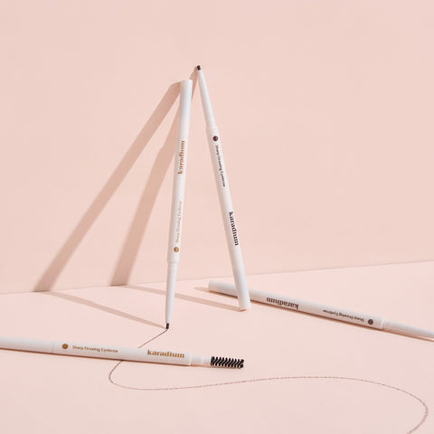 Karadium Sharp Drawing Eyebrow Pencil (1+1)
