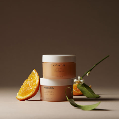 Aromatica Glow Vita Goodnight Cream Orange & Neroli 90g