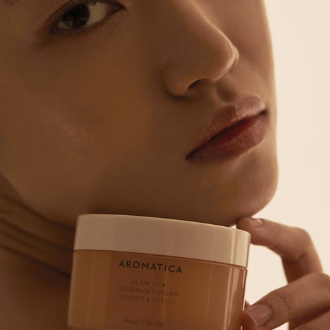 Aromatica Glow Vita Goodnight Cream Orange & Neroli 90g