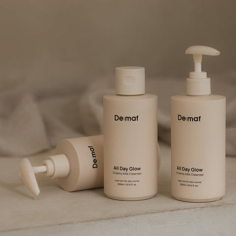 De:maf All Day Glow Creamy Milk Cleanser 300ml