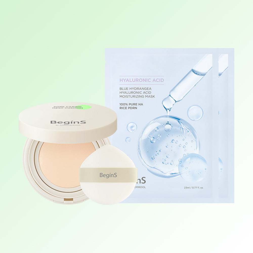 BeginS By JUNG SAEM MOOL Pore Caring Mesh Cushion (15g)