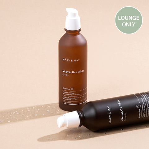 Mary&May Vitamin Bifida Toner & Lotion 120ml 2-Piece Set