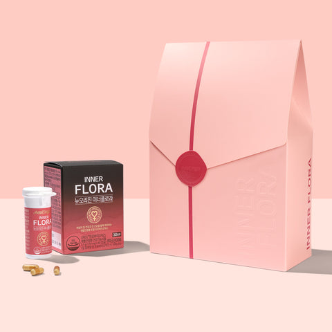 New Origin Innerflora UREX Probiotics 170mg x 30 Capsules (3-Month Gift Set)