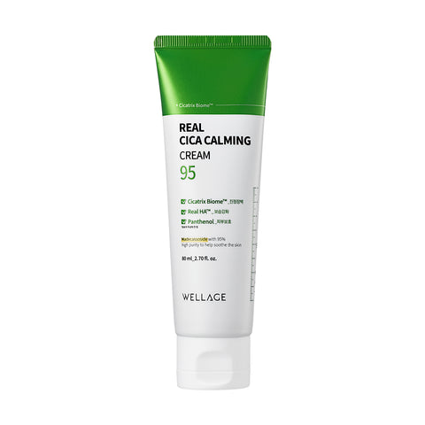 Wellage Real Cica Calming 95 Cream 50ml