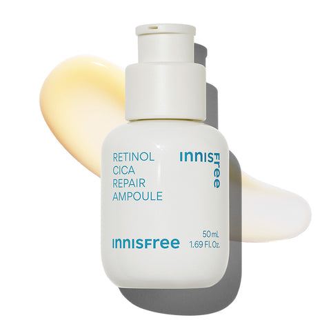 Innisfree Retinol 2-Piece Ampoule Set (Retinol PDRN 25ml + Retinol Cica Trace Ampoule 50ml)