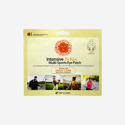 3W Clinic Intensive Dr. Kim Multi Sports Mask - Cooling Sun Patch + Eye Patch Golf Mask Pack (4 sheets)
