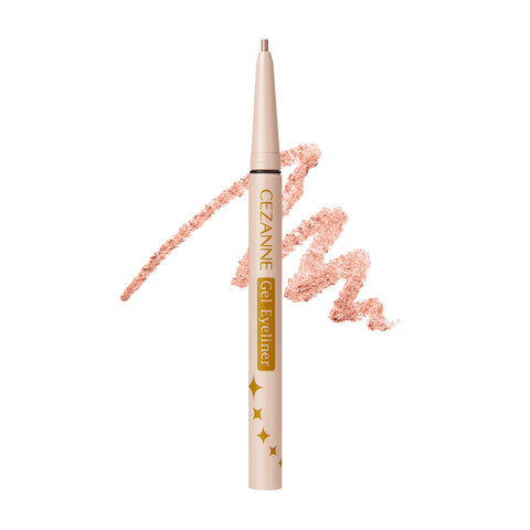 Cezanne Drawing Point Gel Eyeliner 50 Pink Beige 0.1g