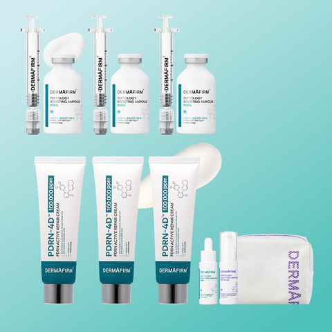 Dermafirm PDRN Ampoule 30ml x3 + Cream 40g x3 Set
