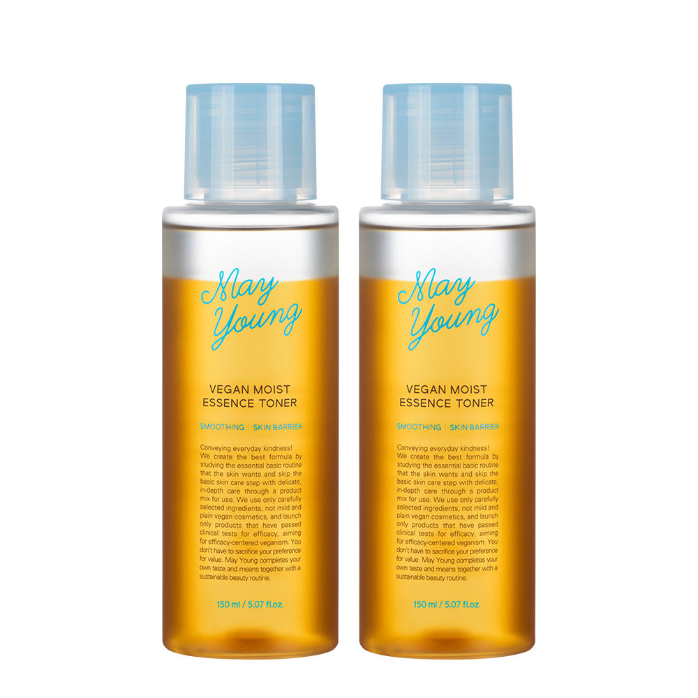 Mayyoung Vegan Moist Essence Toner 120ml (2 Pack)