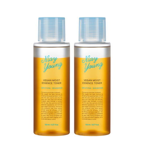 Mayyoung Vegan Moist Essence Toner 120ml (2 Pack)