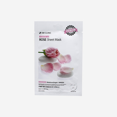 3W Clinic Essential Up Sheet Mask (10 Sheets, 25ml each)