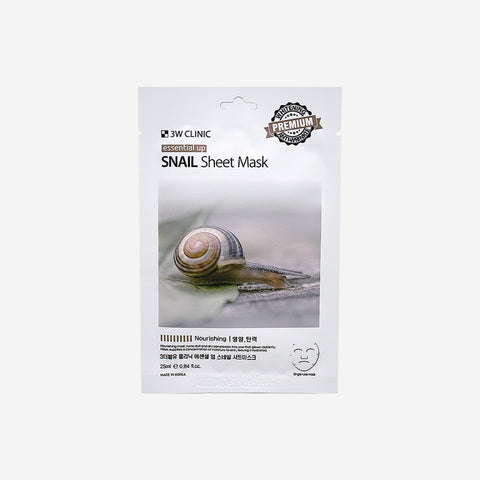 3W Clinic Essential Up Sheet Mask (10 Sheets, 25ml each)