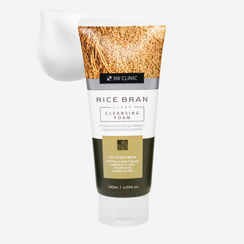 3W Clinic Clear Foam Cleansing 180ml (4 Types)