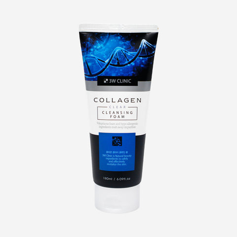 3W Clinic Clear Foam Cleansing 180ml (4 Types)