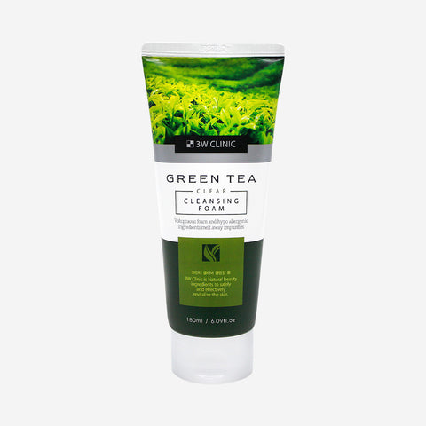 3W Clinic Clear Foam Cleansing 180ml (4 Types)
