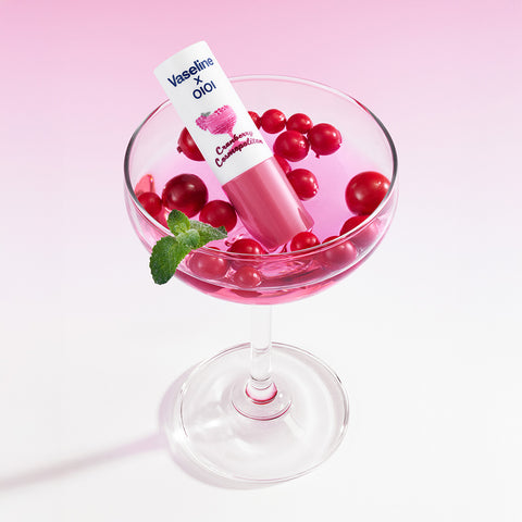 Vaseline Lip Therapy Color Care Tinted Lip Balm Cranberry Cosmopolitan 4.2g (2 Pack)
