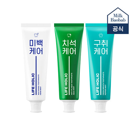 Milk Baobab Lifeholic Toothpaste - 3-Pack