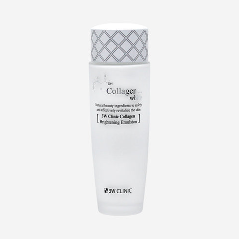 3W Clinic Collagen 3pc + White 3pc Women's Basic Skincare Set (6 Items)