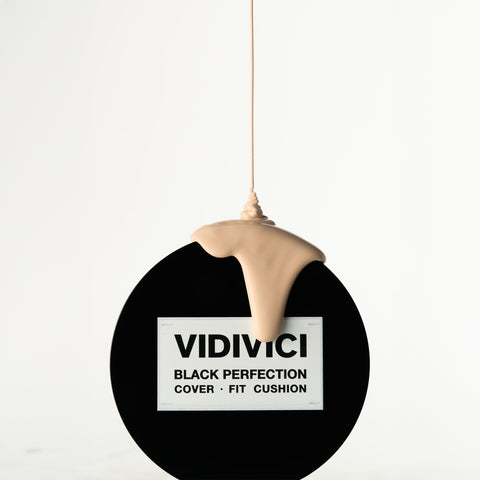 VIDIVICI Black Perfection Cover Fit Cushion Set (Main + 2 Refills)